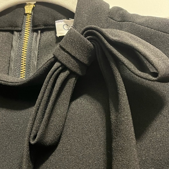 Calvin Klein Long Sleeve with Neck Bow - Picture 2 of 6